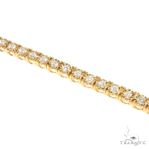 14K Gold Diamond Bracelet 67273 - Image 3