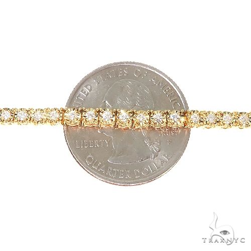 14K Gold Diamond Bracelet 67273 - Image 4