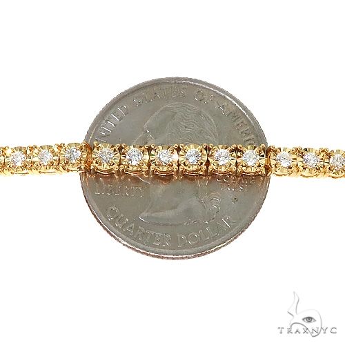 14K Gold Diamond Bracelet 67274 - Image 4