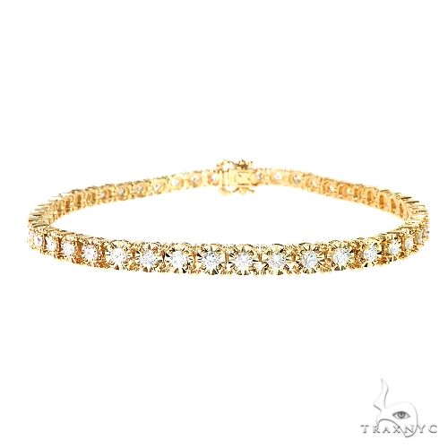 14K Gold Diamond Bracelet 67275 - Image 1