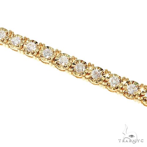 14K Gold Diamond Bracelet 67275 - Image 3