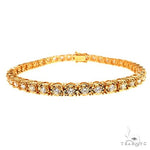 14K Gold Diamond Bracelet 67896 - Image 1
