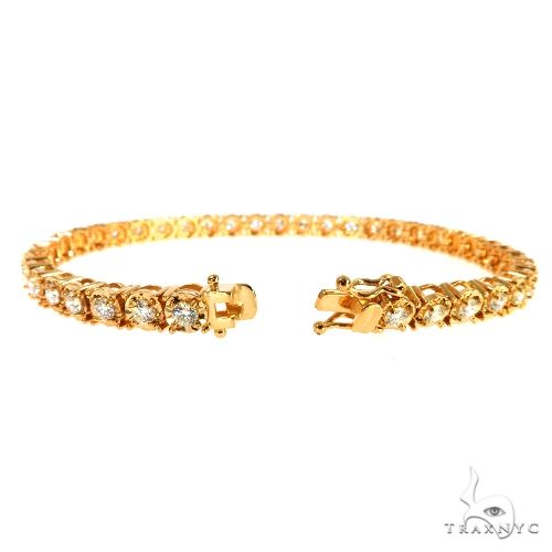 14K Gold Diamond Bracelet 67896 - Image 2