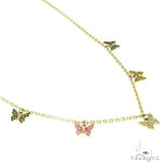 14K Gold Diamond Necklace 66445 - Image 1