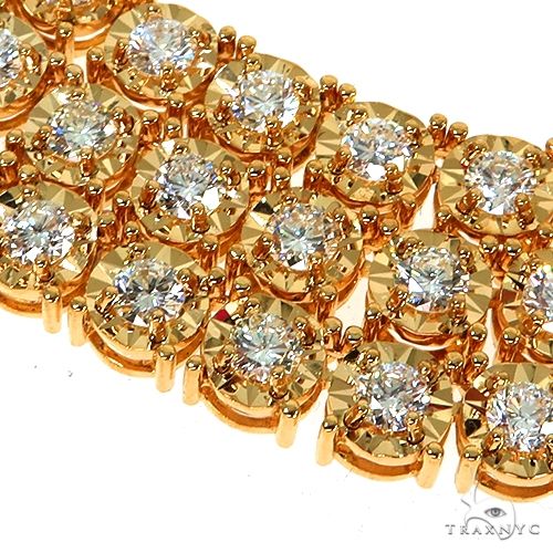 14K Gold Diamond Chain 67895 - Image 4