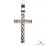 14K Gold Diamond Cross 67440 - Image 4