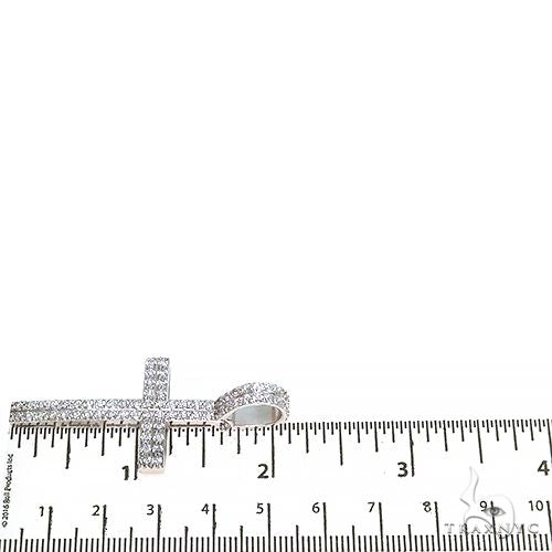 14K Gold Diamond Cross 67440 - Image 6