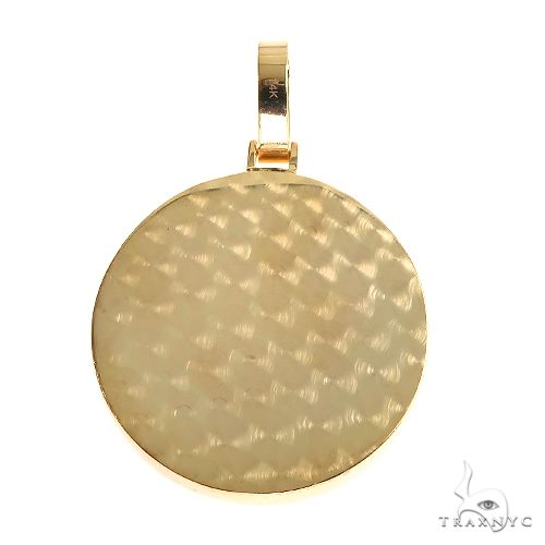 14K Gold Diamond Frame Photo Pendant 66881 - Image 4