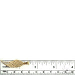 14K Gold Diamond Half Angel Wing 66449 - Image 5