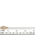 14K Gold Diamond Hamsa Pendant 66822 - Image 6