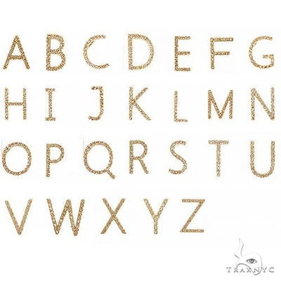 14K Gold Diamond Initial Collection 66605 - Image 1