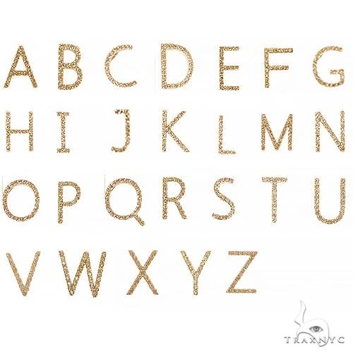 14K Gold Diamond Initial Collection 66605 - Image 1