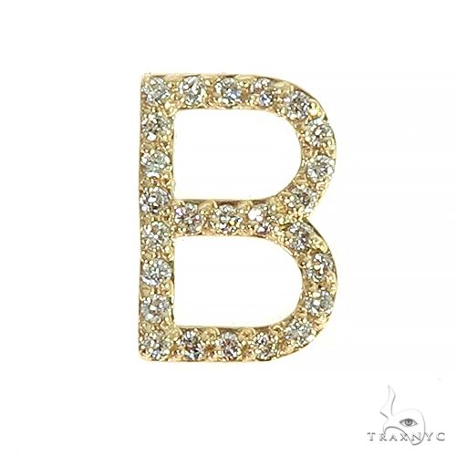 14K Gold Diamond Initial Collection 66605 - Image 2