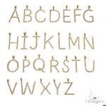 14K Gold Diamond Initial Letter Collection 67332 - Image 1
