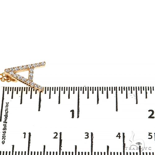 14K Gold Diamond Initial Set Collection 68556 - Image 7