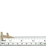 14K Gold Diamond Number Pendant 66407 - Image 6