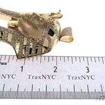 King Tut Diamond Pendant Sandblasted Face 62468 - Image 14