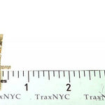 14K Gold Diamond Single Cross Earrings 66200 - Image 6