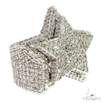 14K Gold Diamond Star Ring 67905 - Image 1