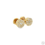 14K Gold Diamond Stud Earrings 65957