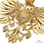 14K Gold Vulture Pendant 68739 - Image 4