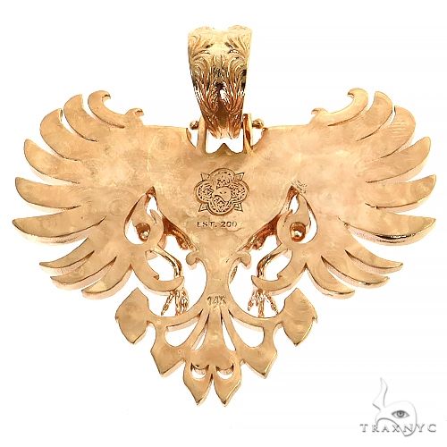 14K Gold Vulture Pendant 68739 - Image 5