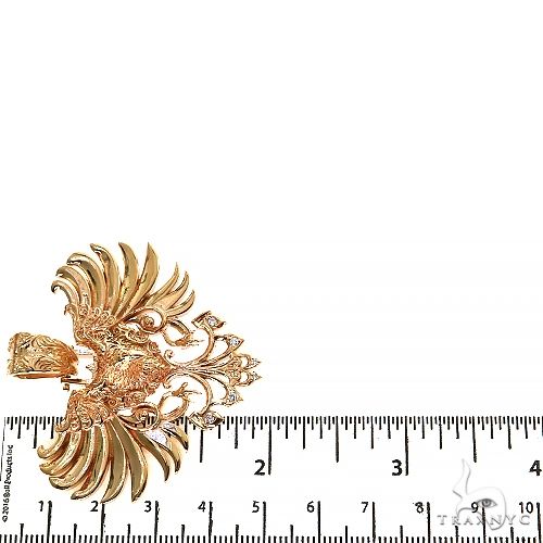 14K Gold Vulture Pendant 68739 - Image 7