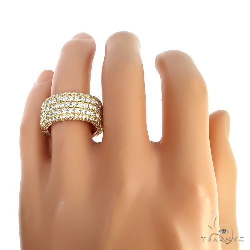 14K Gold Eternity Diamond Ring 66877 - Image 3