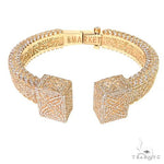 Nordic Hammer Diamond Bangle Bracelet 69564 - Image 3