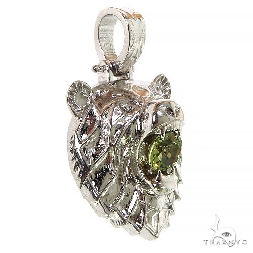 14K Gold Grizzly Bear Pendant 68747 - Image 2