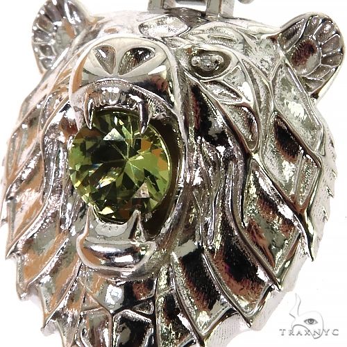 14K Gold Grizzly Bear Pendant 68747 - Image 3