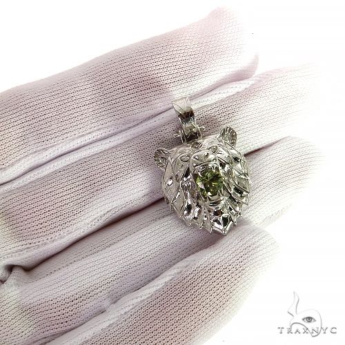 14K Gold Grizzly Bear Pendant 68747 - Image 7