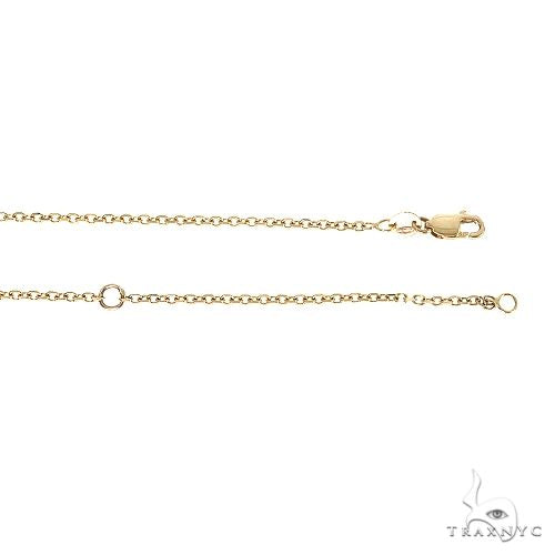 14K Gold Hamsa Diamond Necklace 67203 - Image 6