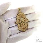 14K Gold Hamsa Pendant 68847 - Image 7