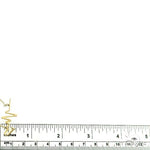 14K Gold Heartbeat Necklace 66541 - Image 5