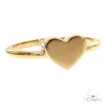14K Gold Heart Ring 68763 - Image 2