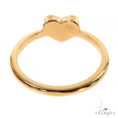 14K Gold Heart Ring 68763 - Image 4