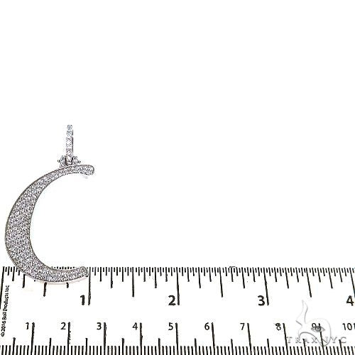 14K Gold Initial Diamond Pendant 67605 - Image 5