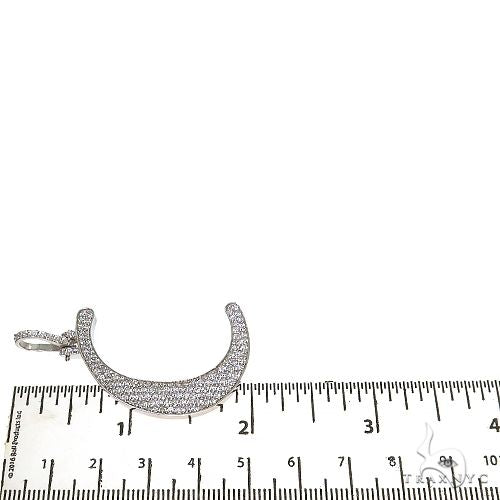 14K Gold Initial Diamond Pendant 67605 - Image 6