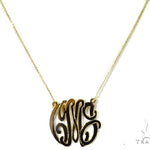 14K Gold Initial Necklace 39271 - Image 1