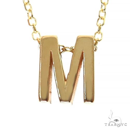 14K Gold Initial Necklace 68555 - Image 1