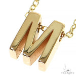 14K Gold Initial Necklace 68555 - Image 3