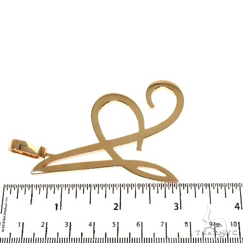 14K Gold Initial Pendant 67565 - Image 6
