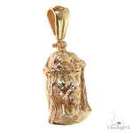 14K Gold Jesus Pendant 67578 - Image 2