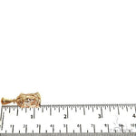 14K Gold Jesus Pendant 67578 - Image 6