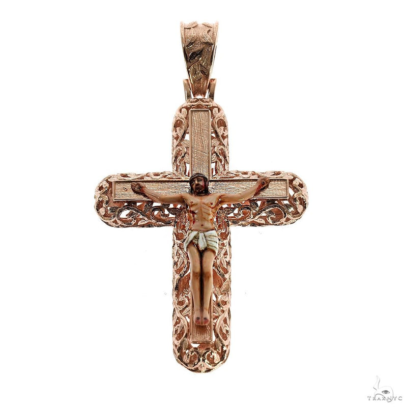 14K Gold Jesus Pendant 70042 - Image 1