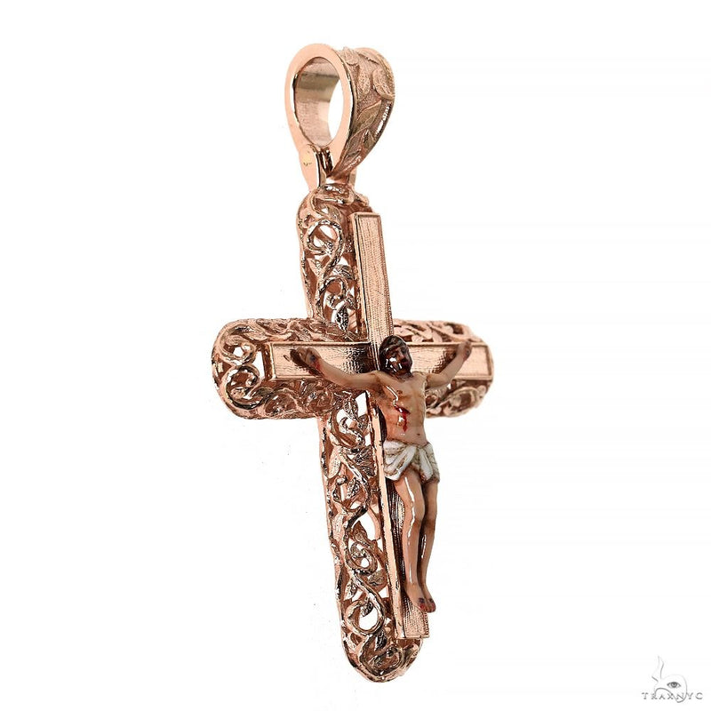 14K Gold Jesus Pendant 70042 - Image 2