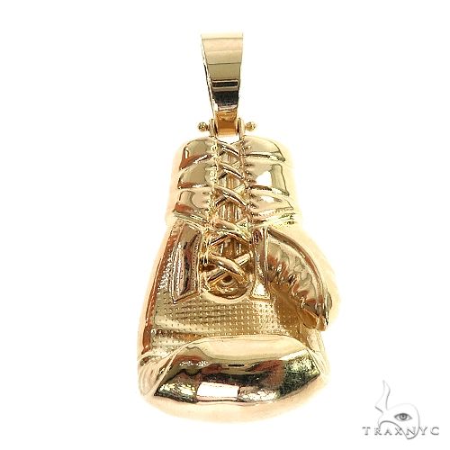 14K Gold Large MMA Boxing Glove 66793 - Image 4