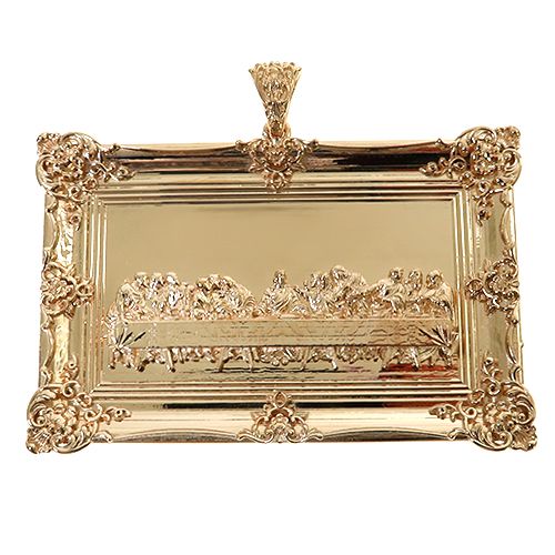 14K Gold Last Supper Large Pendant 67468 - Image 1