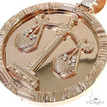 14K Gold Libra Sign Pendant 66700 - Image 4